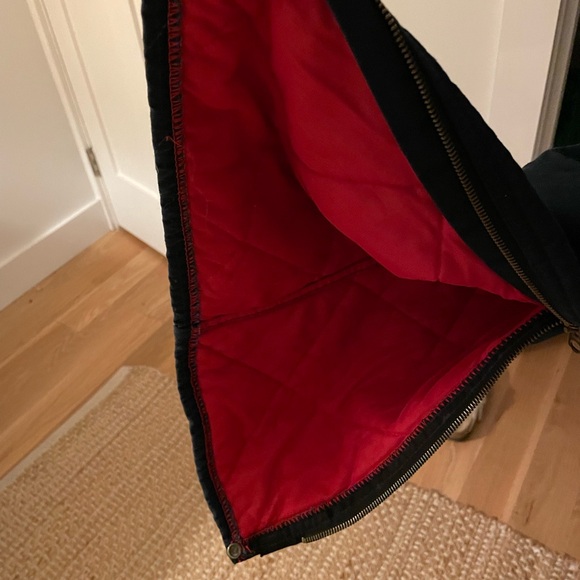 WearGuard Red and Navy insulated coveralls Large - Picture 7 of 14